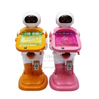 nyst cheap price cute amusement park equipment mini coin operated pinball arcade game machine for kids