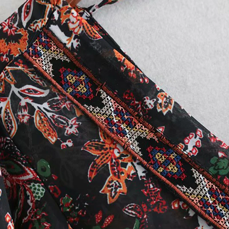 Женская одежда платье 2019 шифоновое с v образным вырезом спереди и сзади открытой