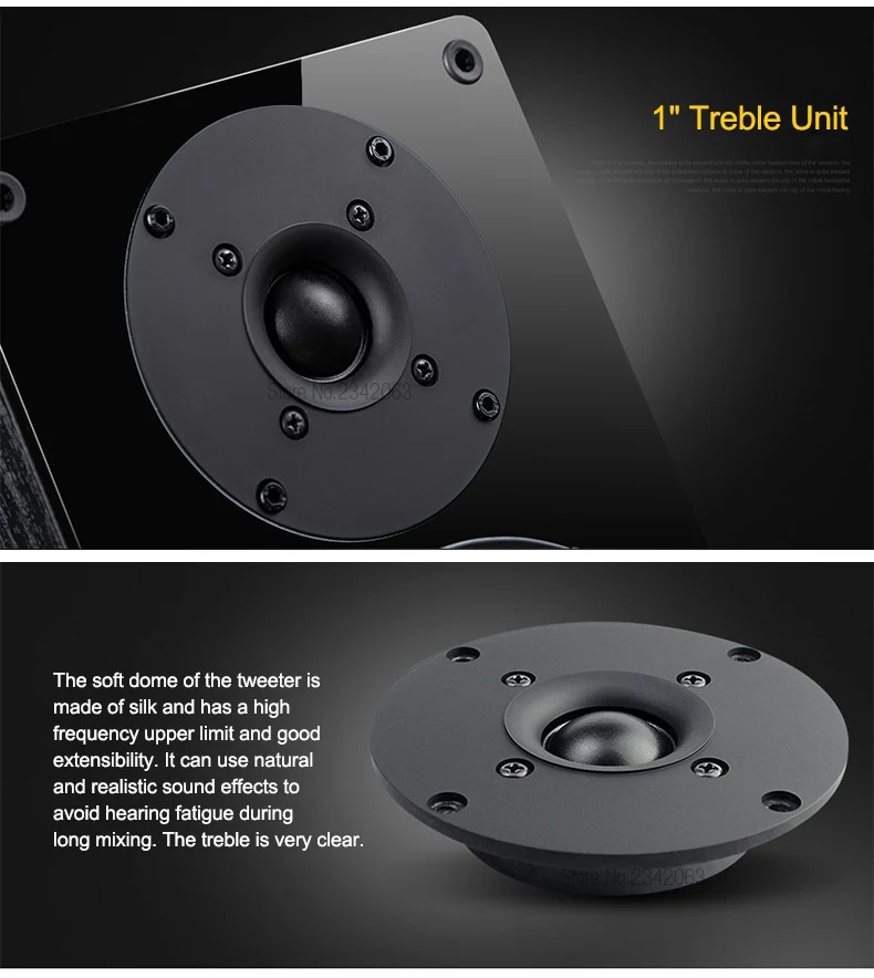 Nobsound NS-1900 дерево 100 Вт 1 пара 5,5 дюймов книжная полка динамик s 2,0 HiFi Колонка звук дома Профессиональный динамик