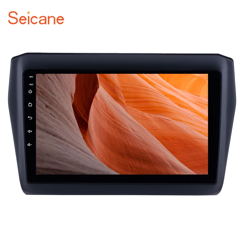 Автомагнитола Seicane 2 din для SUZUKI Swift 2017 2018 2019 Android 8 1 9 дюймовый HD сенсорный экран Bluetooth