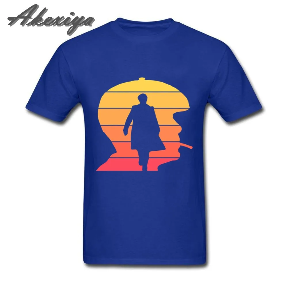 Peaky Blinders Shelby Sunset T Shirt Short Sleeved Cotton Tops Guys Heavy Metal TV Show T-Shirts Printed Men camisetas | Мужская одежда