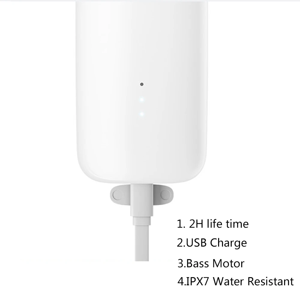 Xiaomi Миту ребенка машинки для стрижки волос керамические лезвия IPX7