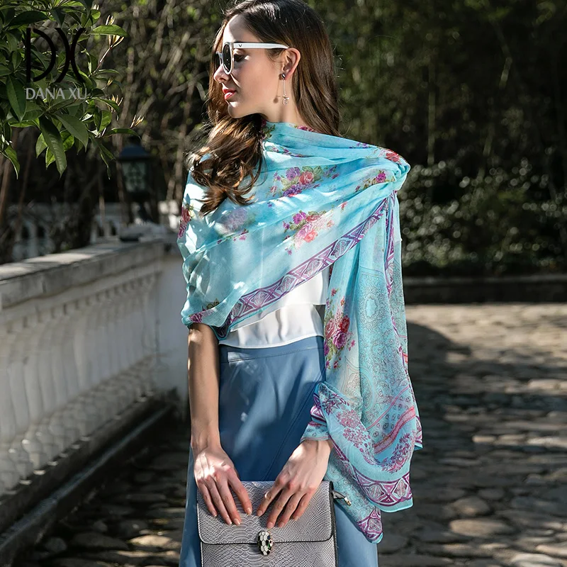 Женские шарфы красивая бандана разнообразные шали Женский фирменный хиджаб 245*110