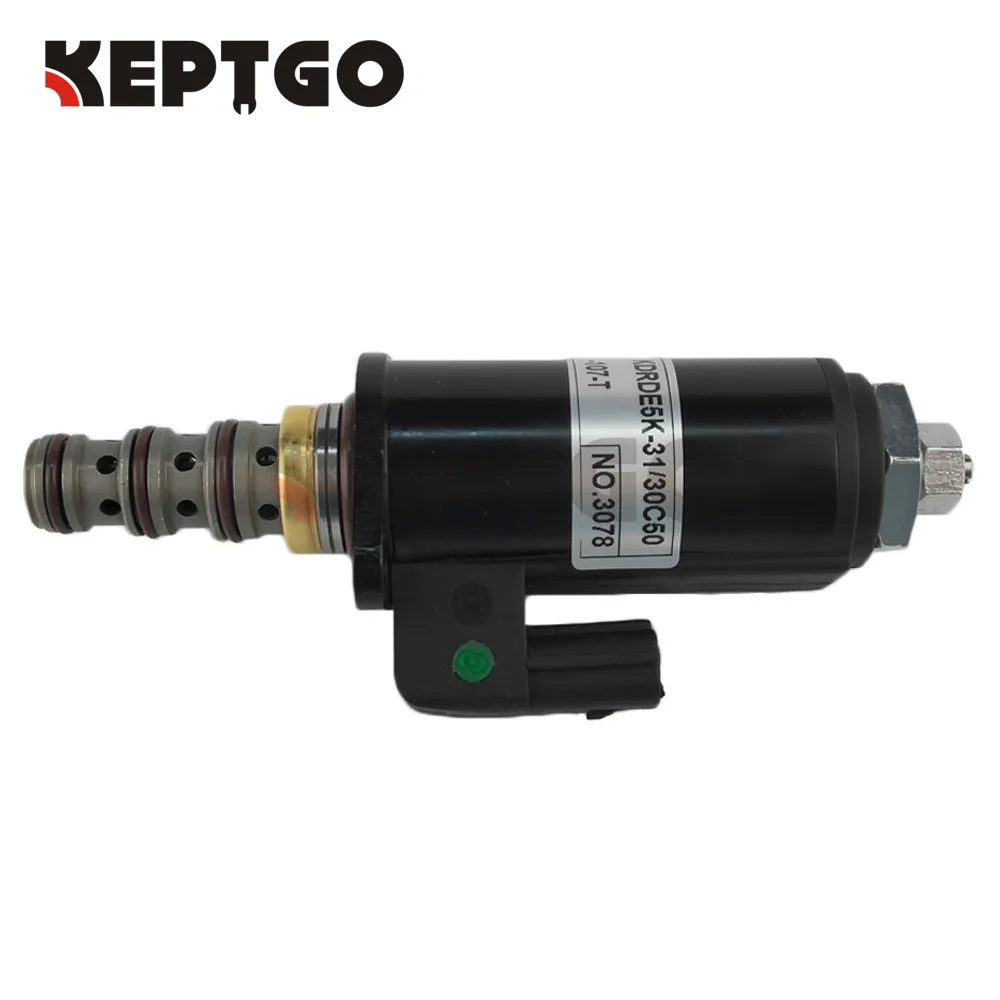 Соленоидный клапан KDRDE5K 31/30C50 107 для экскаватора SK230 6E SK480LC YB35V00005F1|Детали