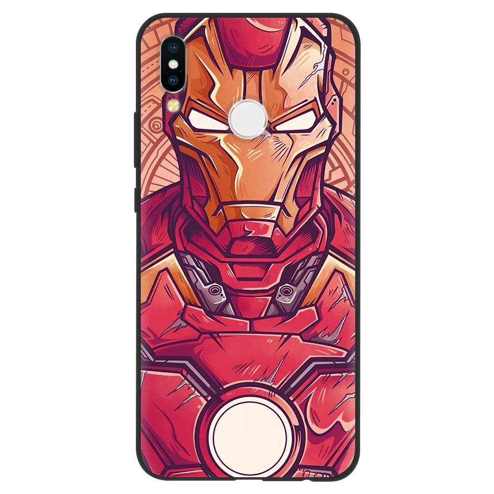 0mxbyuan Чехол для телефона Marvel с героями Мстителей для huawei P30 P20 mate 20 30 10 Pro P8 P9 P10 Lite чехол для huawei P Smart Мягкий ТПУ - Цвет: 0mxbyuan