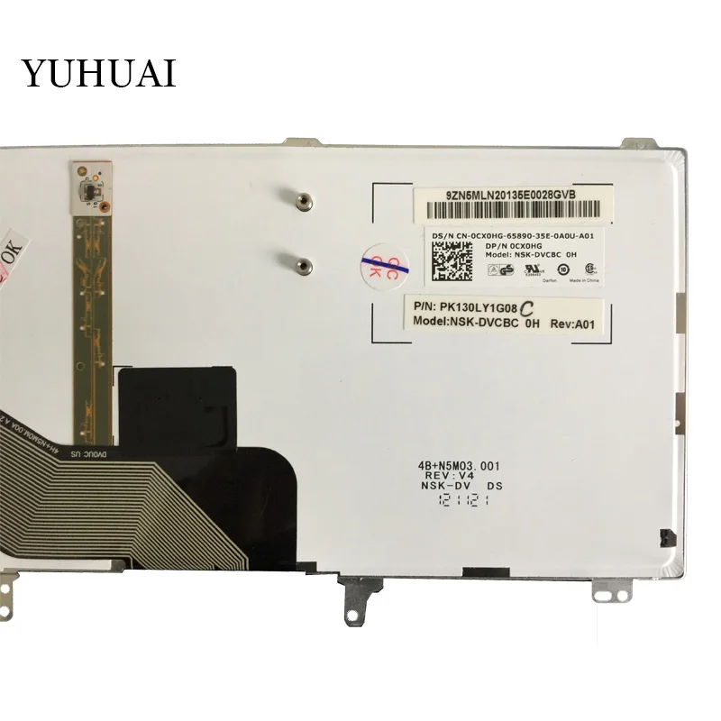 Новая английская клавиатура с подсветкой для ноутбука Dell Latitude E5420 E5430 E6220 E6230 E6320