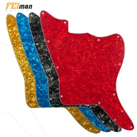 feiman blank guitar pickguards with fixed screw holes for us jazzmaster guitar replacement guitar scratch plate with 13 screws