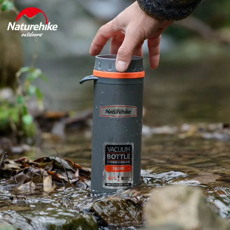 Naturehike зима термос бутылка из нержавеющей стали вакуумная колба Спортивная