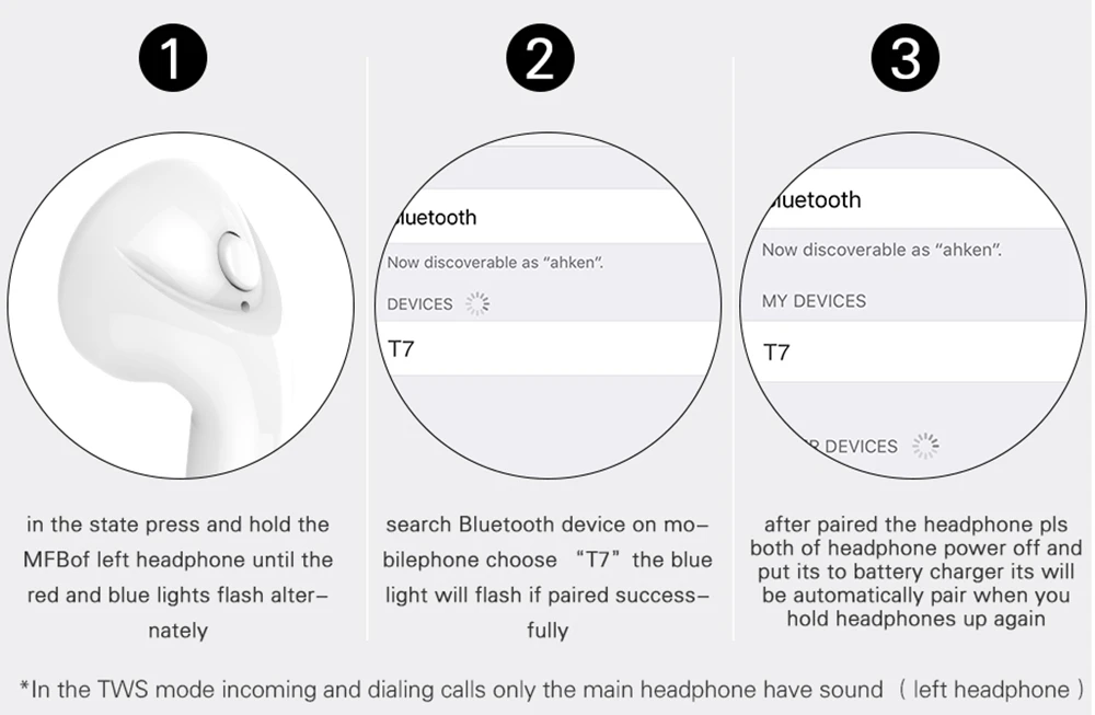 Langsdom T7 мини беспроводные наушники Bluetooth наушники с зарядной коробкой настоящие беспроводные наушники Bluetooth гарнитуры для телефонов