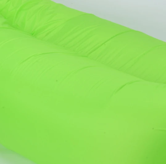 Light Green Прямая поставка быстро надувной ленивый мешок светильник Воздушный Спальный мешок ленивый диван Кемпинг портативный воздушный пляж кровать Водонепроницаемый складной диван - Цвет: Light Green