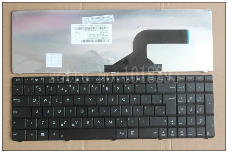 Новая Бразильская Клавиатура для ноутбука ASUS P52 P52F P52JC P53 P53E P53SJ W90 W90V W90VN BR