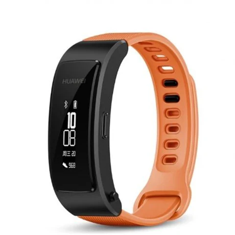 huawei Talkband B3 Lite IP57 смарт-браслет 0,9" Oled Bluetooth гарнитура ответ/конец вызова трекер сна - Цвет: Оранжевый