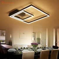 creative home lighting living room ceiling light flush mount house lighting fixtures acrylic metal led ceiling lamp ac110 240v