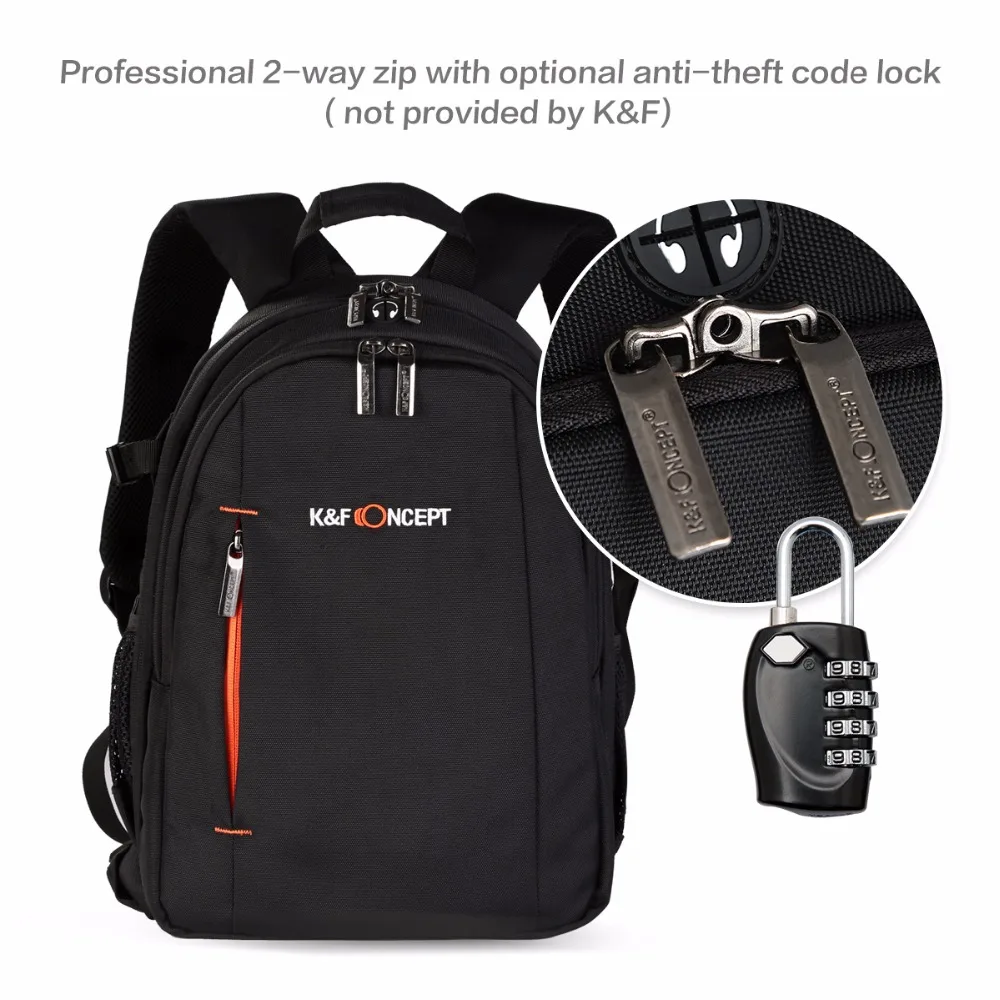Men Woman Multifunctional Camera Backpack DSLR Bag for Laptops Tablets+ Waterproof Rain Cover Canon Nikon Accessories|dslr bag|bag forcamera backpack