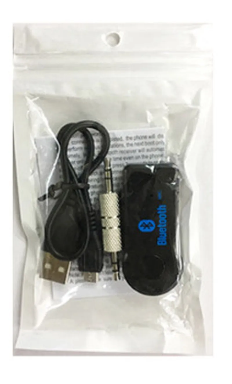 Автомобильный музыкальный приемник адаптер 3 5 мм Bluetooth Aux беспроводной