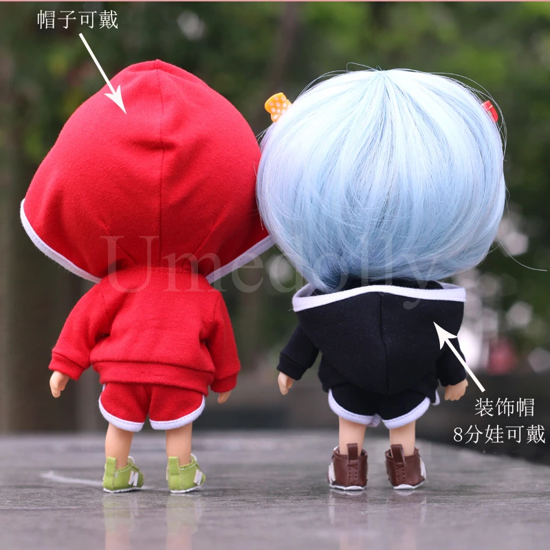 Ручная работа искусственное пальто для куклы средней длины Holala Ixdoll 1/8 BJD 1/6 Blyth