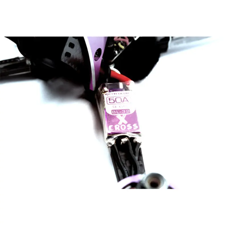 Flycolor X Cross Blheli_32 50A 3 6 S ARM 32bit DSHOT1200 бесщеточный ESC для RC моделей Мультикоптер корпус