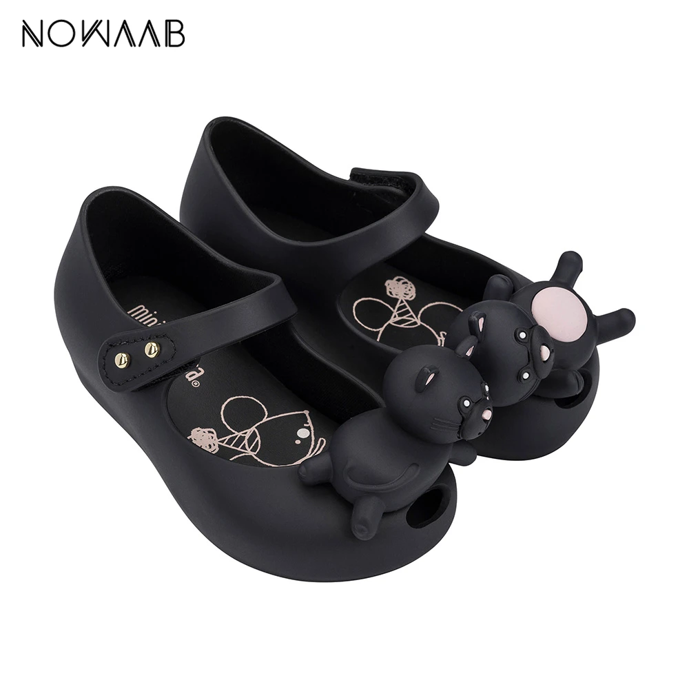 Mini Melissa Ultragirl Cat новинка 2019 года летние Пластиковые туфли для девочек и мальчиков