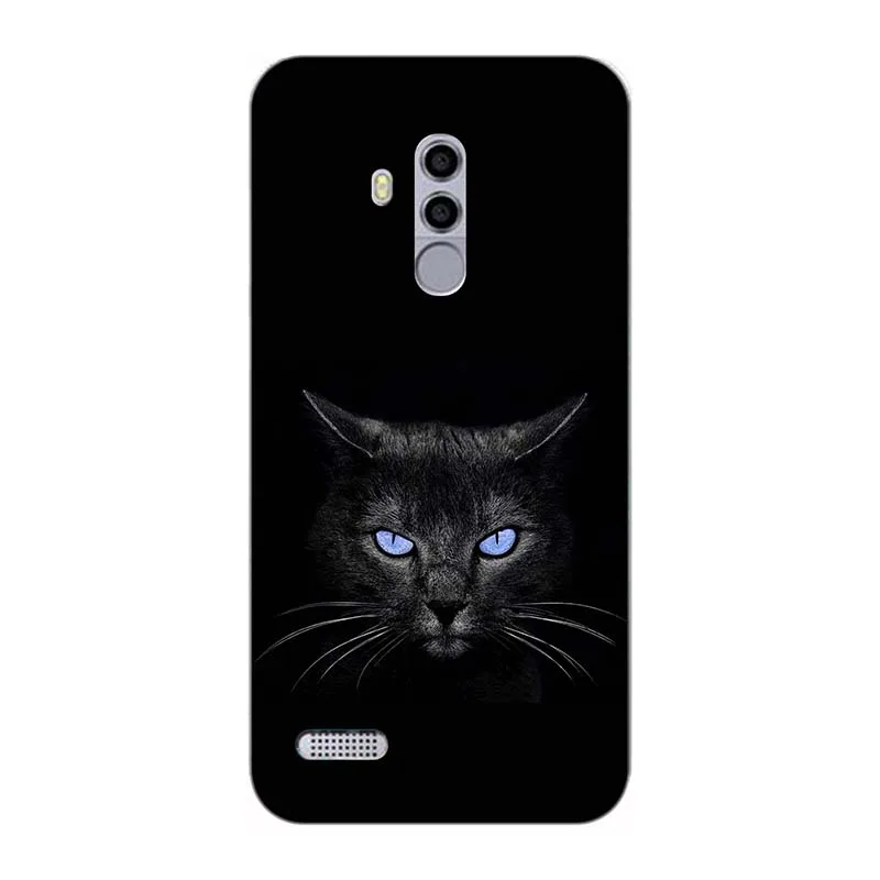 A196 Модные телефонные Шкафы для Leagoo T8s 5,5 дюймов Мягкий ТПУ мобильный мультфильм печатных для Leagoo T8s сумки - Цвет: A196