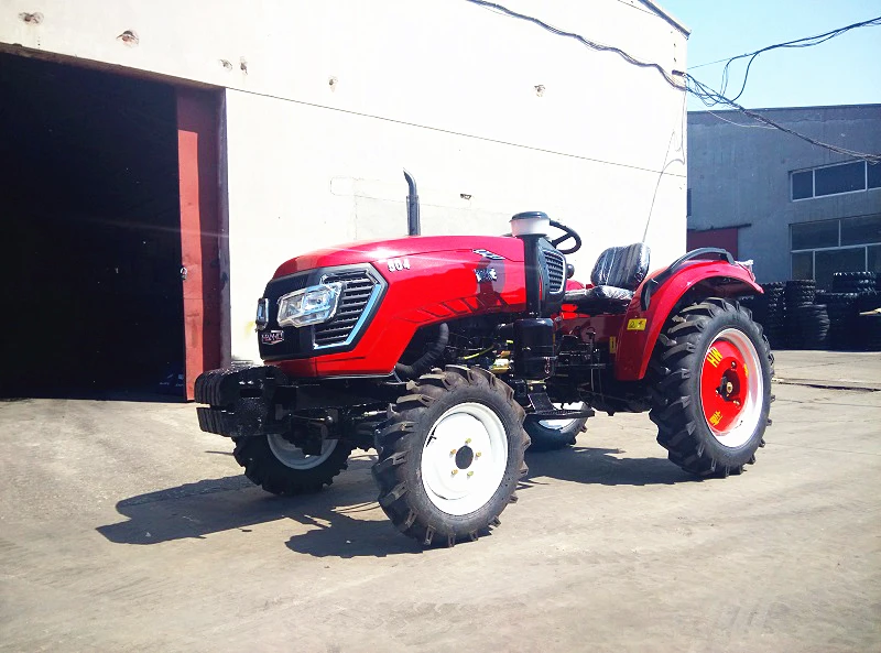 50 hp 4 x4 трактор 4 колесный трактор с фронтальным погрузчиком