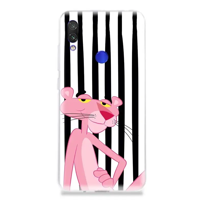 Розовая пантера уникальный чехол для телефона Xiao mi Red S2 Y3 Y2 K20 Pro Note 7 7S 6 5 4 4X Pocophone F1 9