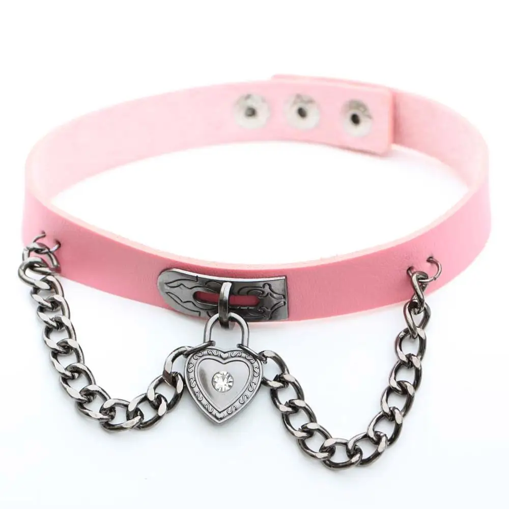 Секс ошейники с цепочкой манжеты секс игрушки для женщин кожаный воротник игры