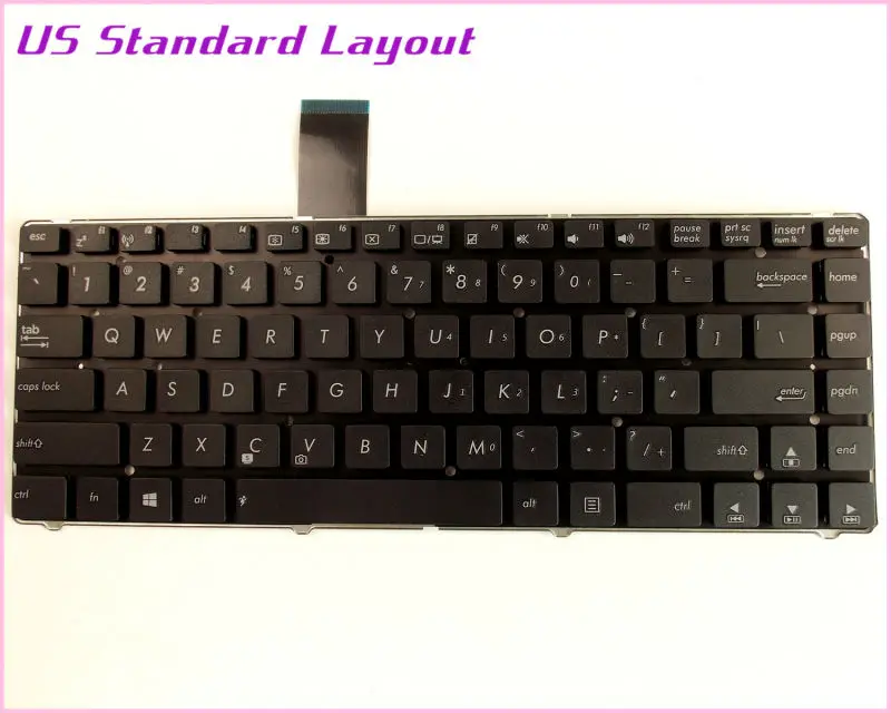 Новая раскладная Клавиатура США для ASUS A45 A45A A45V A45VD A45VJ A45VM A45VS A45D A45DE A45DR