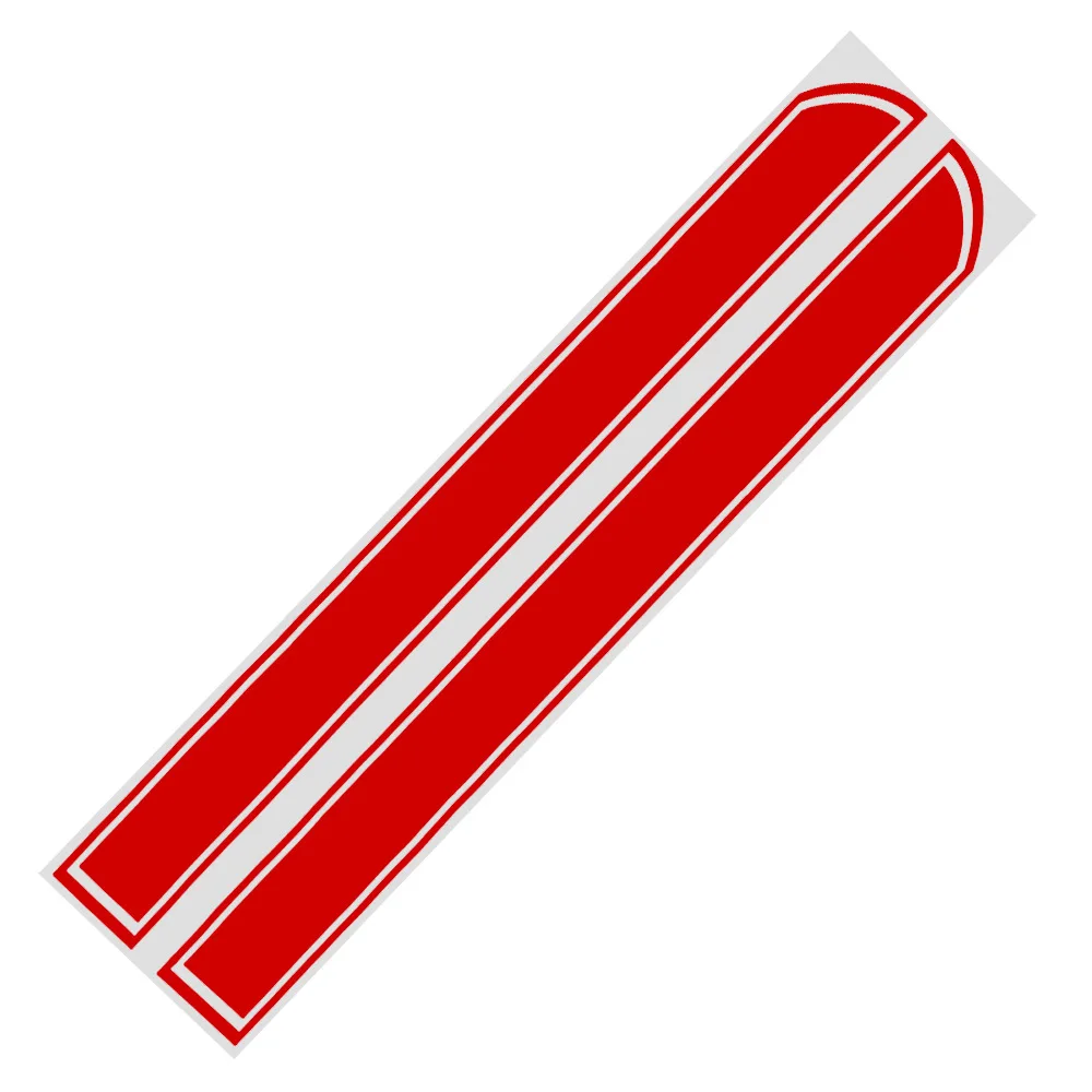 2 шт. Универсальный капот виниловые наклейки для автомобиля стиль спортивный