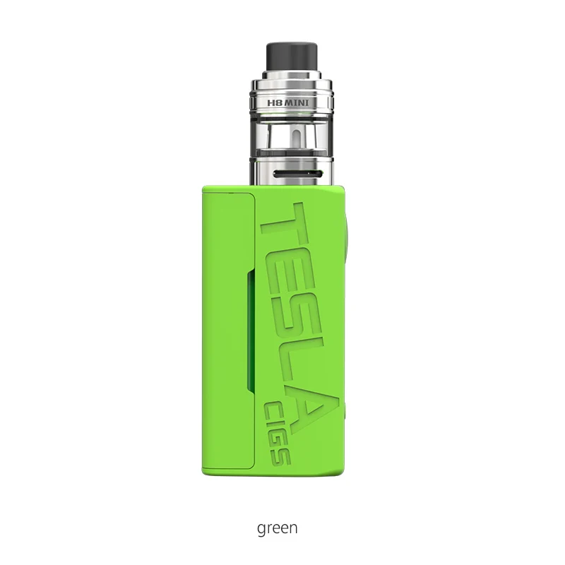 Оригинал Тесла Уай 85 Вт комплект Mod Vape электронная сигарета с H8 мини Tank 2 мл Teslacigs