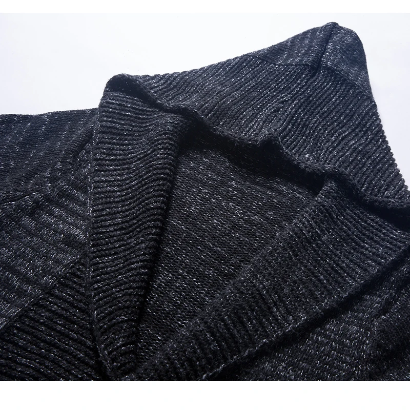 GUI XIANG новинка 2017 стильный Зимний мужской вязаный Тренч для отдыха мужские куртки