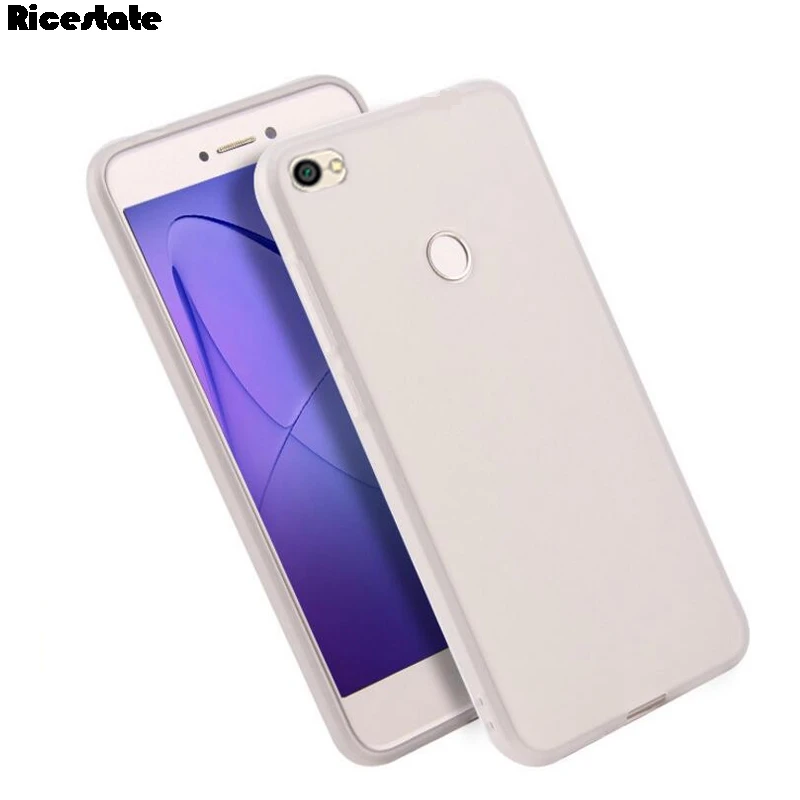 Чехол для Xiaomi Redmi Note 5A Prime 3 Гб/32 ГБ, 4 ГБ/64 ГБ, чехол для Redmi Note5A Note 5A Prime Y1, матовый однотонный Мягкий силиконовый чехол из ТПУ - Цвет: Белый