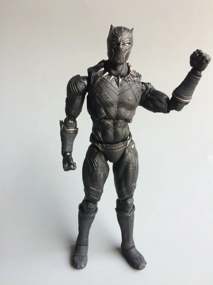 Moive Figure 16 см Капитан Америка Гражданская война Черная пантера ПВХ фигурка