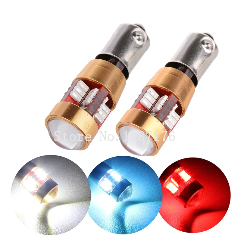 1 шт. Автомобильные светодиодные лампы BA9S T4W BAX9S H6W BAY9S H21W 3014 27 SMD 12 В|bax9s h6w|bay9s h21wba9s t4w |
