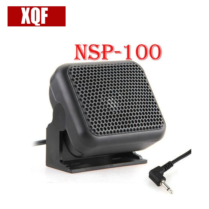 XQF мини внешний динамик микрофон NSP-100 для Kenwood Yaesu ICOM Ham радио | Мобильные телефоны и
