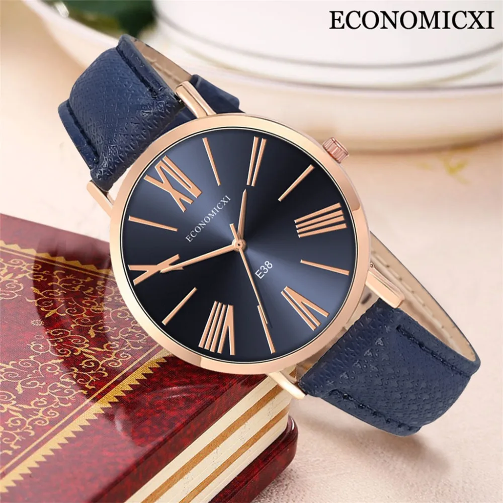 Люксовый бренд Reloj GMT темперамент бизнес Римский цифровой Круглый женские
