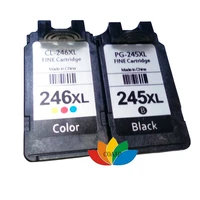 2 compatible pg245 cl246 ink cartridge for canon pg 245 cl 246 pixma ip2820 ip2850 mg2420 mg2450 mg2520 mg2550 mg2920 printer