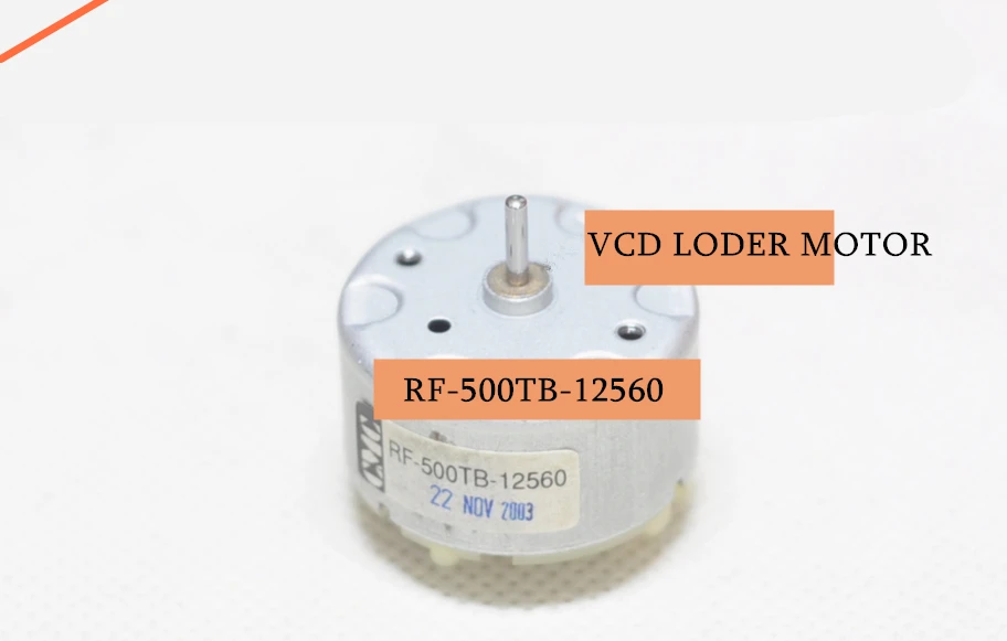 RF 500TB 12560 08/04/05 Тип VCD/CD двигатель постоянного тока VCD лодочный мотор|Двигатель DC| |