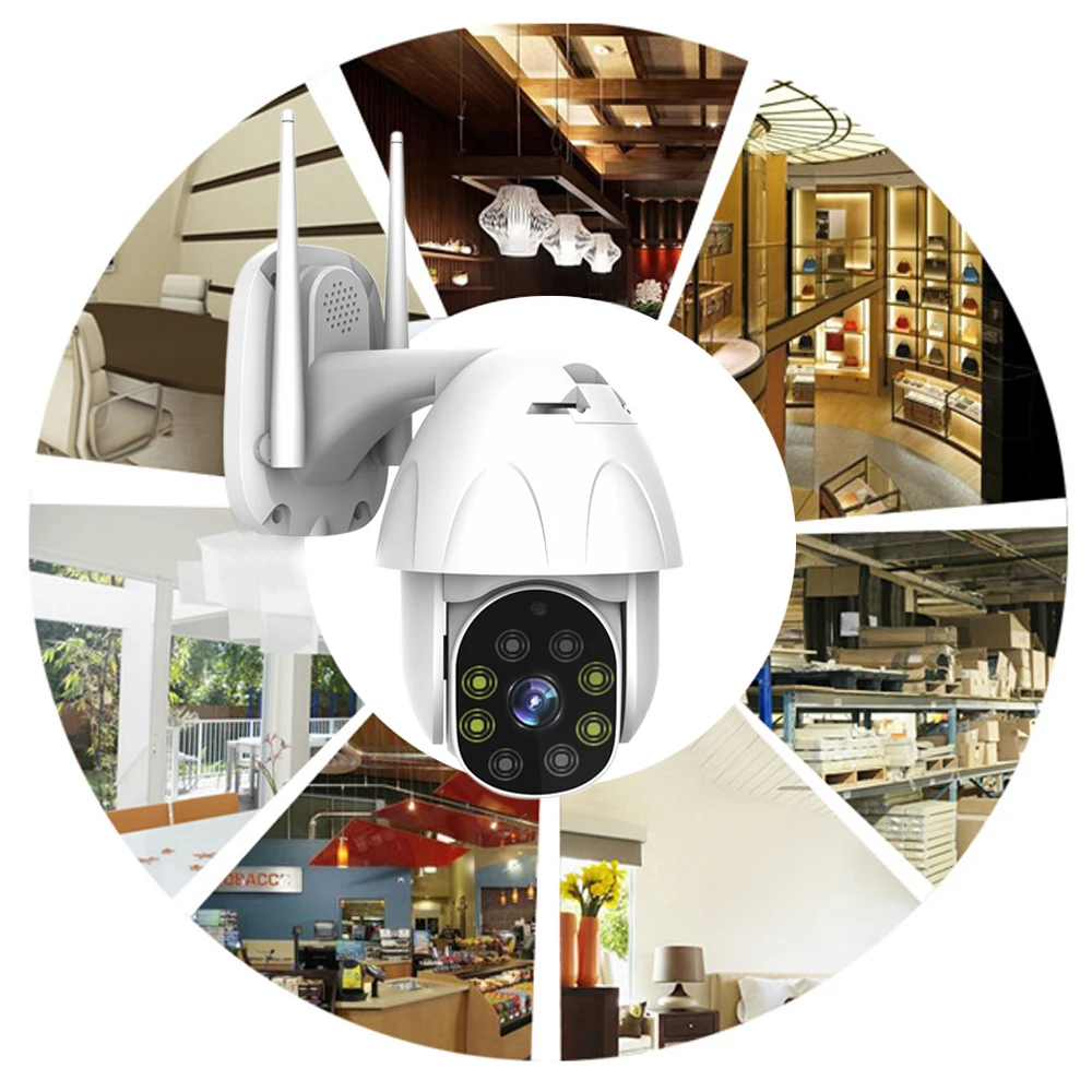 5MP 3MP 1080P беспроводная безопасность IP PTZ камера Скорость купольные камеры для видеонаблюдения Открытый ONVIF двухстороннее аудио P2P камера wifi Camhi