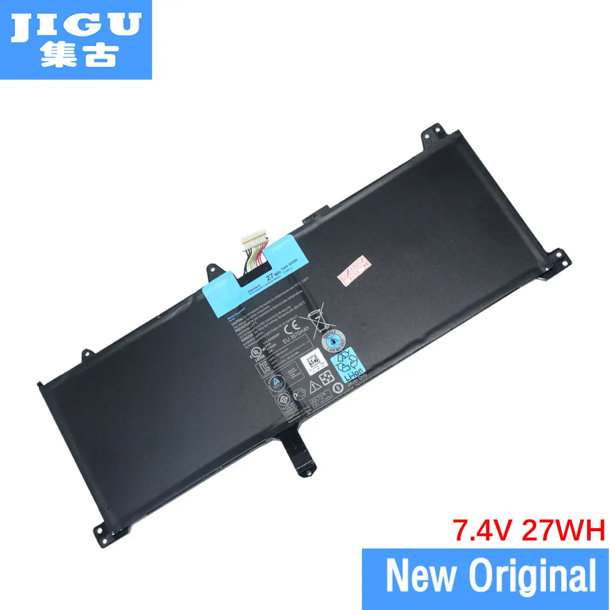 JIGU 0FP02G FP02G JD33K Оригинальный аккумулятор для ноутбука Dell XPS 10 7 4 V 27WH|battery for dell|original