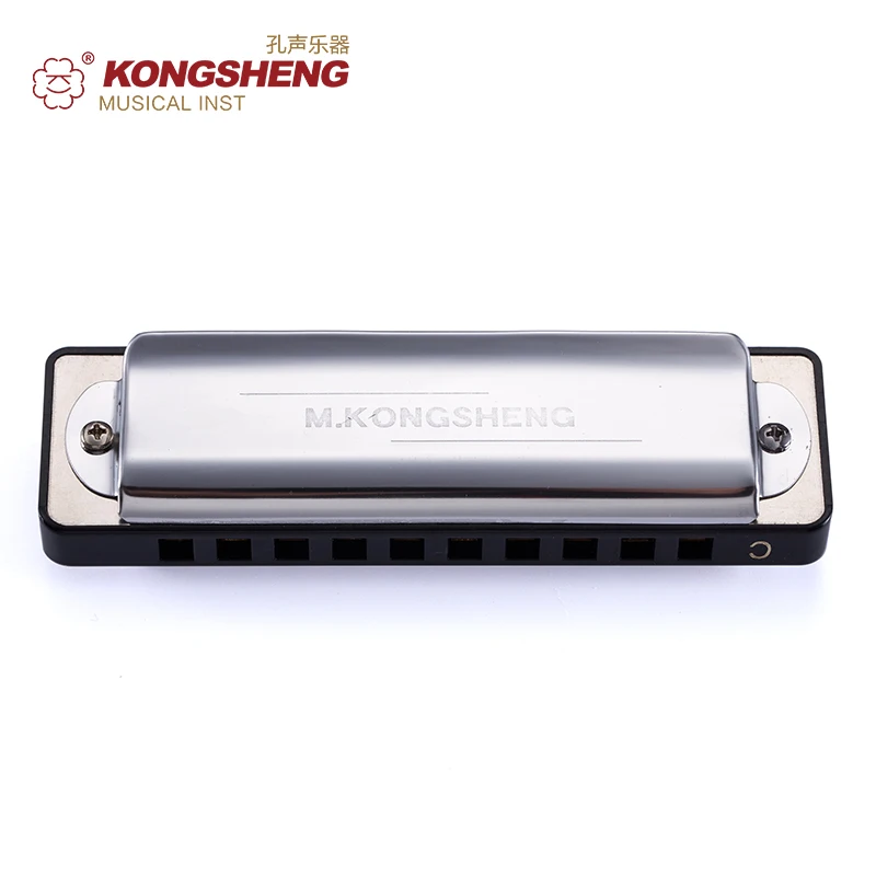 Гармоника KONGSHENG диатоническая с 10 отверстиями блюз Арпа для начинающих черный