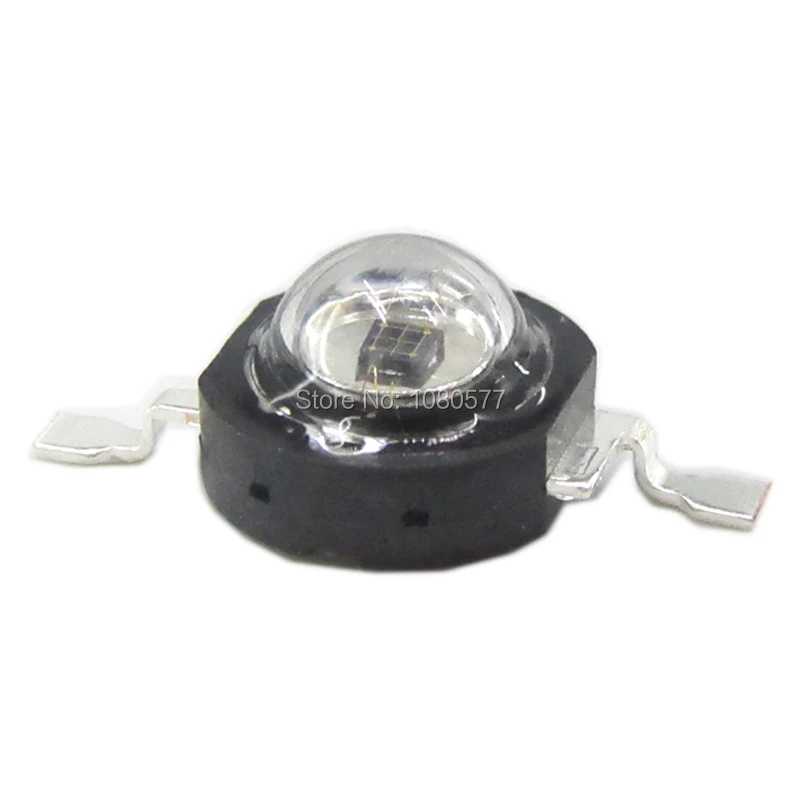 Светодиодный инфракрасный чип Epistar красный 850 нм 3 Вт 10 шт.|bead glass|led emergency dash lightsbead