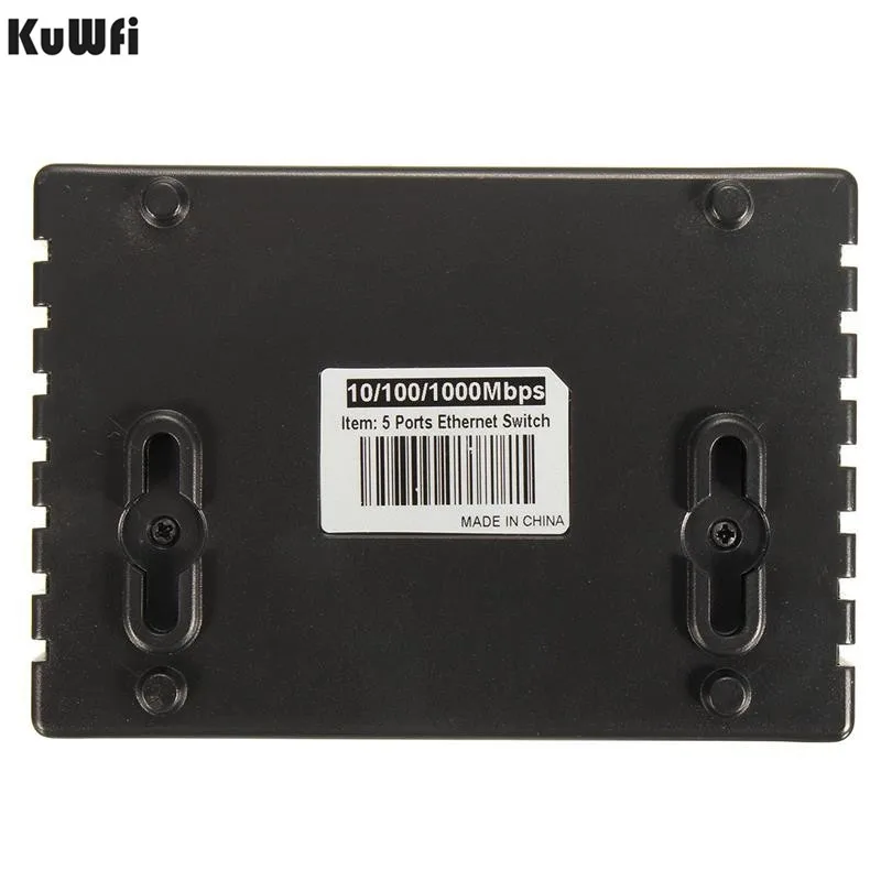 10/100/1000 Мбит/с 5 Порты коммутатор Gigabit Ethernet концентратор пластиковый