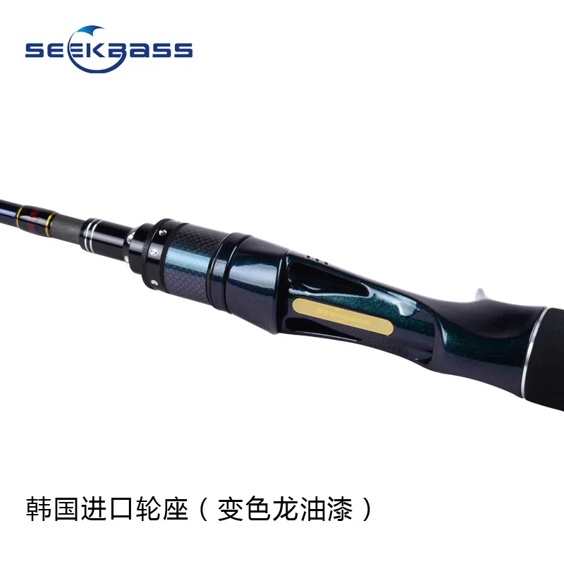 Новая продукция SEEKBASS 1 55 м легкая рыболовная удочка для лодки и кальмара в соленой