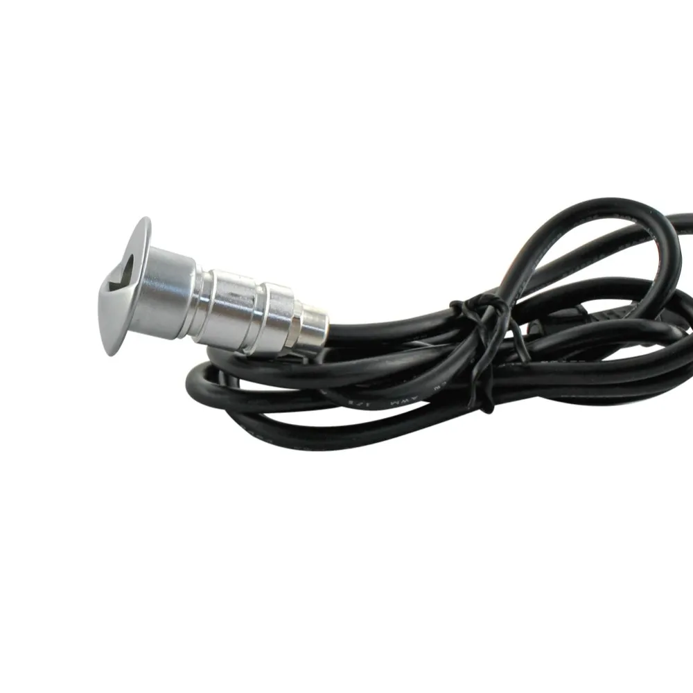 10 шт./компл. Алюминий низкая Напряжение DC12V светодиодный Groundspot лампа для наружного сада Водонепроницаемый IP65 лестничное освещение