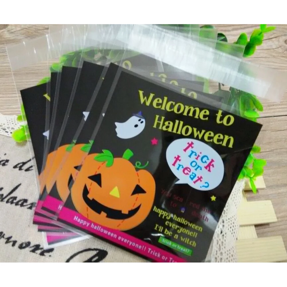 100 шт. Пластиковые самоклеящиеся пакеты для конфет | Дом и сад