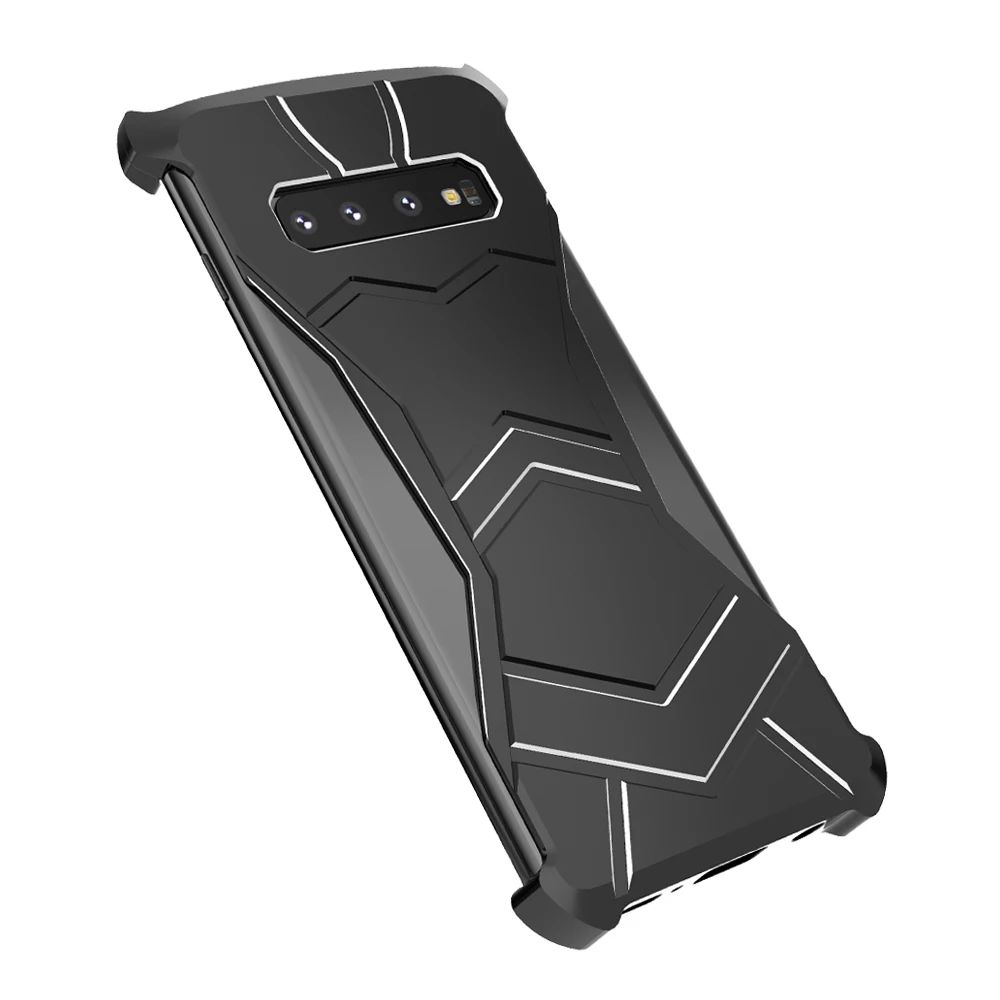 R JUST алюминиевый чехол для Galaxy S10 + S10E hero магнит притяжение ударопрочный