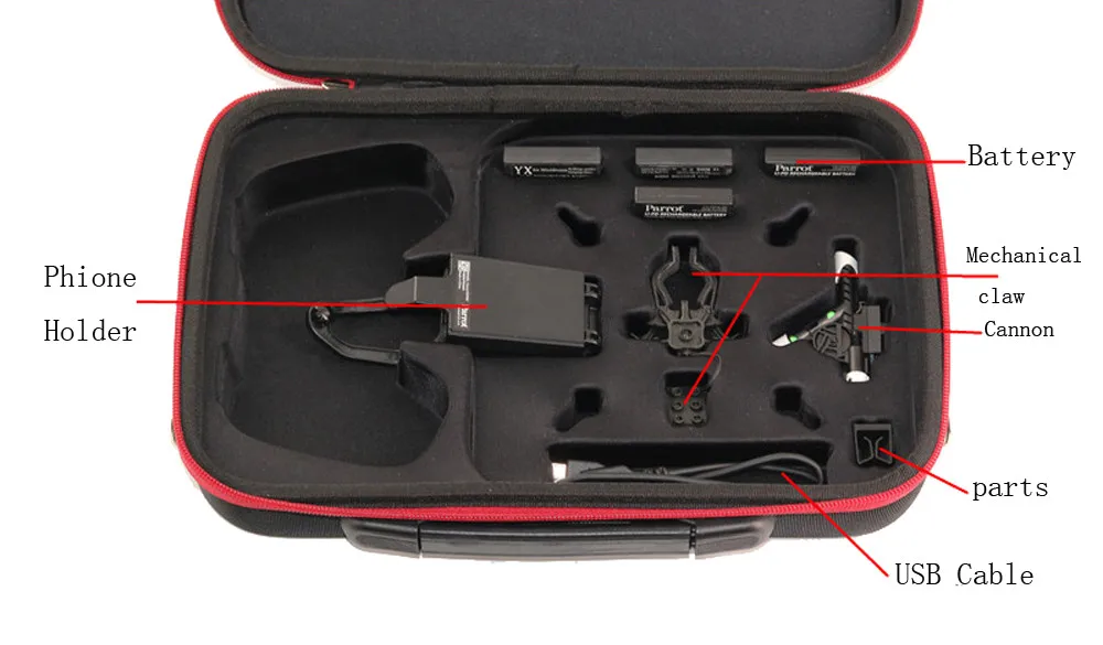 Фото Strorage Bag For Parrot Mambo Drone RC Accessory Storage Shoulder Handbag With Strap 321#2 Электроника Strorage Bag For Parrot Mambo Drone RC Accessory Storage Shoulder Handbag With Strap 321#2 Электроника