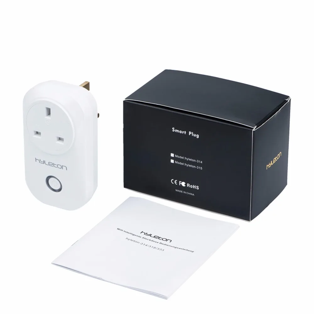 Hyleton wifi розетка Мини Портативная вилка дистанционное управление 10A Быстрая