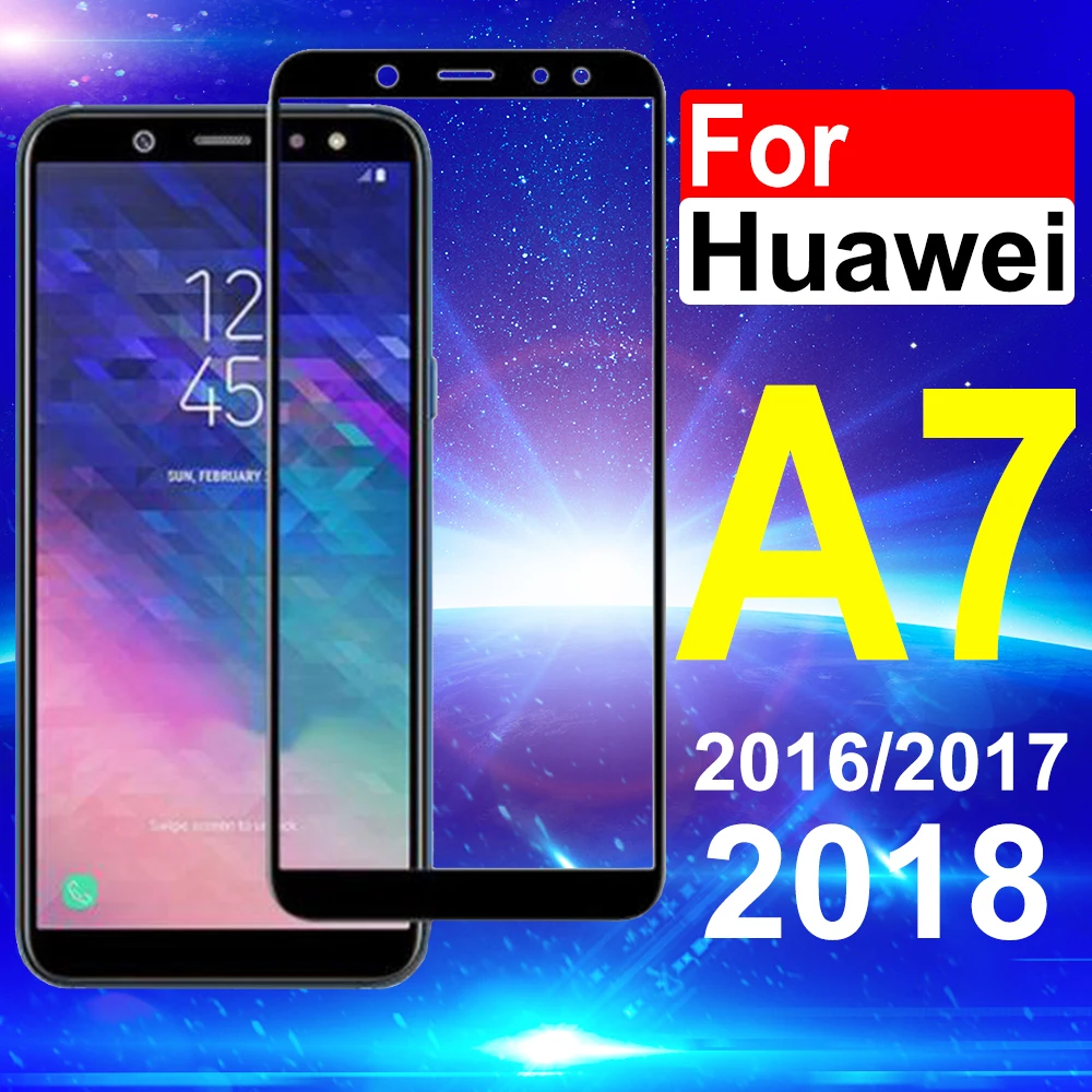 Защитное стекло A7 2018 A750 A730F для Samsung 2017 закаленное на Galaxy A 7 7A 2016 защита экрана A72018