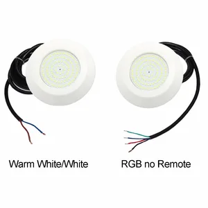 Поверхсветильник для бассейна 9 Вт 12 В постоянного тока тонкий настенный светодиодный RGB Синхронный теплый белый